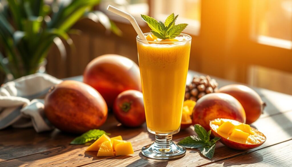 mango smoothie